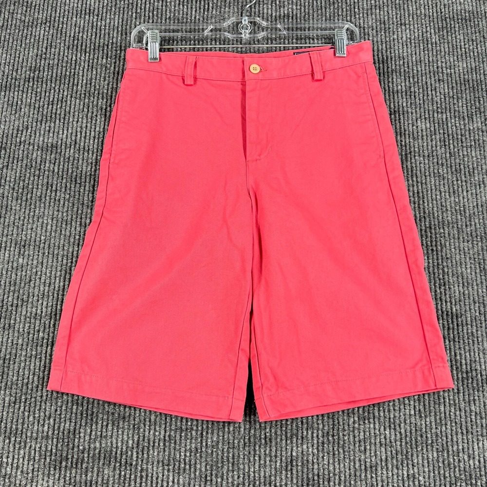 Vineyard Vines Chino Shorts Youth Boys‎ 16 Pink Casual School Golf Outdoor